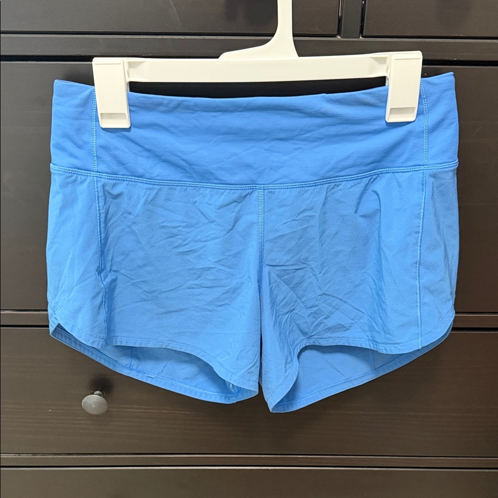 Lululemon Speed Up Shorts 4” Nile Blue